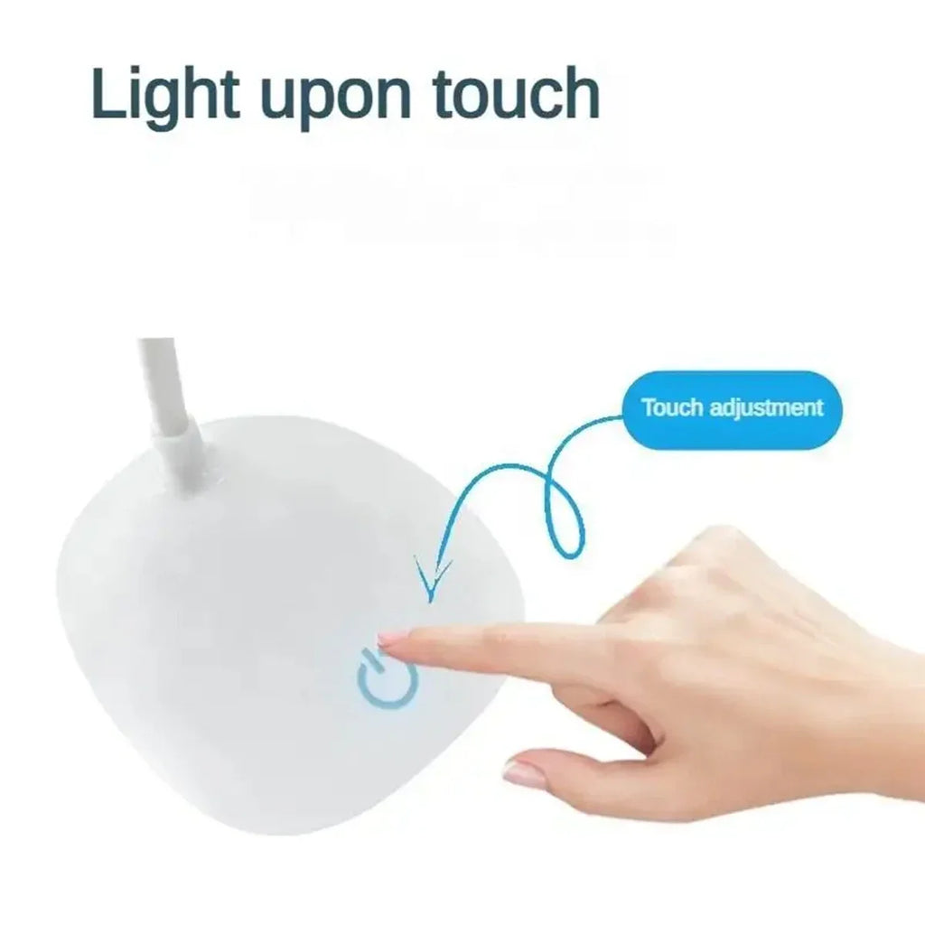 LED Desk Lamp | Eye-Care Study Light with USB Charger